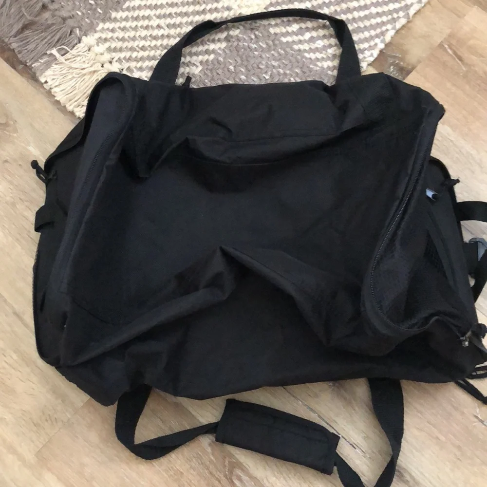 Black Protege Carry-On Duffel Bag